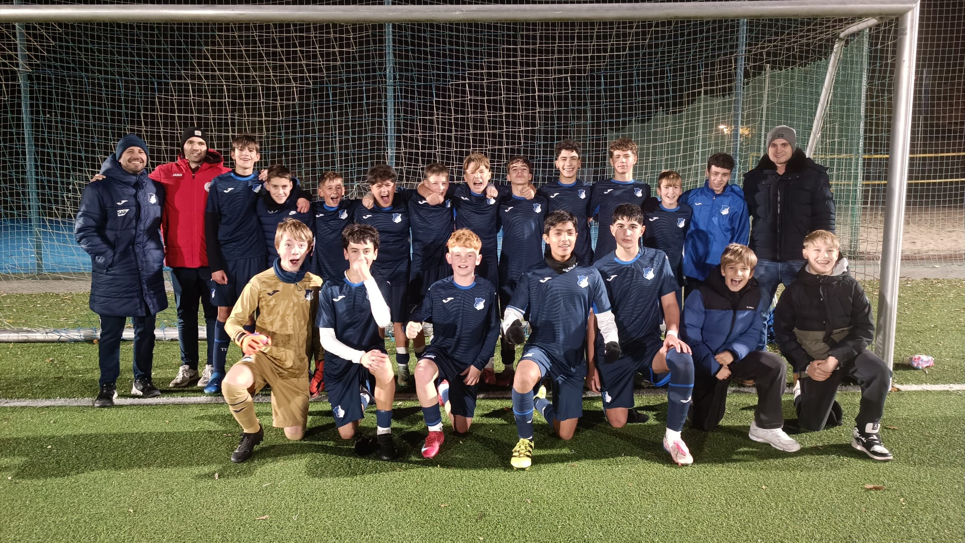 Sieg im Achtelfinale...